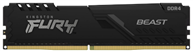 DDR4 16GB KINGSTON 3200MHZ CL16 FURY BEAST BLACK